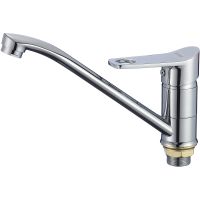 Смеситель для кухни Ростовская Мануфактура Сантехники SL137-004F-25 Хром — фото 1, Смесители