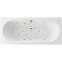 Акриловая ванна Excellent Oceana Slim 180x80 WAEX.OCE18S.RELAX.BR с гидромассажем — фото 1, Ванны