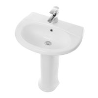 Товар: Раковина Sanita Виктория 60 WB.PD/Victoria/60-C/WHT.G/S1 Белая - фото 4 Раковина Sanita Виктория 60 WB.PD/Victoria/60-C/WHT.G/S1 Белая — фото 4, Раковины