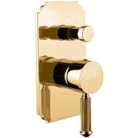 Смеситель для душа Cezares Olimp VDIM-L OLIMP-VDIM-03/24-L Золото 24 карат — фото 1, Смеситель для душа