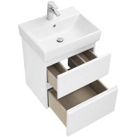 Товар: Тумба под раковину Roca Oleta 50 A857638806 подвесная Белый глянец - фото 3 Тумба под раковину Roca Oleta 50 A857638806 подвесная Белый глянец — фото 3, Мебель для ванной