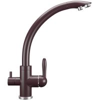 Смеситель для кухни Ulgran Classic U-017-345 Шоколад — фото 1, Смесители