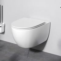 Унитаз AM.PM Awe C111700WH подвесной без сиденья — фото 8, Подвесные унитазы