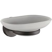 Мыльница D-Lin D220111 Черная матовая — фото 1, Мыльницы