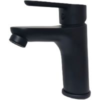 Смеситель для раковины Webert Sax Evolution SE833102560 Черный матовый — фото 1, Смесители