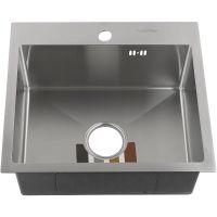 Товар: Кухонная мойка Fabia 50х45 50453 Сатин - фото 2 Кухонная мойка Fabia 50х45 50453 Сатин — фото 2, Кухонные мойки