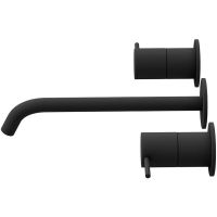 Смеситель для раковины Cezares Leaf Черный матовый арт-LEAF-BLI3L-L-NOP — фото 4, Смесители для раковины