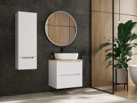 Товар: Тумба под раковину Style Line Бали 60 ЛС-00002337 подвесная Белый софт - фото 8 Тумба под раковину Style Line Бали 60 ЛС-00002337 подвесная Белый софт — фото 8, Мебель для ванной