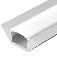 Профиль алюминиевый Arlight 014900 накладной для контурной подсветки Серебристый — фото 1, Профили для светодиодных лент