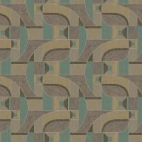 Обои Andrea Grifoni Palazzo Ducale 7010-2 Флизелин (1,06*10,05) Коричневый, Геометрия — фото 1, Обои для стен