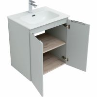 Товар: Комплект мебели для ванной Aquanet Алвита New 60 274531 подвесной Серый матовый - фото 10 Комплект мебели для ванной Aquanet Алвита New 60 274531 подвесной Серый матовый — фото 10, Комплекты мебели для ванной