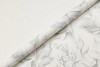Обои Артекс New Look 6 10981-01 Винил на флизелине (1,06*10,05) Белый, Цветы/Листья — фото 8, Обои для стен