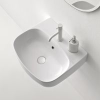 Товар: Раковина Kerasan Nolita 60 534101*1 Белая глянцевая - фото 5 Раковина Kerasan Nolita 60 534101*1 Белая глянцевая — фото 5, Раковины