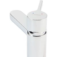 Смеситель для раковины Hansgrohe Metris S 31060000 Хром — фото 4, Смесители