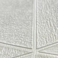 Обои Marburg Travertino 33056 Винил на флизелине (1,06*10,05) Белый, Геометрия/Ромб/Под дерево — фото 3, Обои для стен