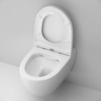 Комплект унитаза с инсталляцией AM.PM Awe FlashClean IS47001.111700 с сиденьем Микролифт и Белой клавишей смыва — фото 6, Унитазы