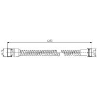 Душевой шланг Aquatek AQ2100CR Хром — фото 2, Душевые шланги