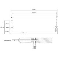 Товар: Полотенцедержатель Bemeta Omega 104204352 Хром - фото 3 Полотенцедержатель Bemeta Omega 104204352 Хром — фото 3, Полотенцедержатели