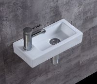 Раковина CeramaLux 36 9272R Белая — фото 2, Раковины