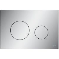 Клавиша смыва Tece Loop 2.0 9240922 для унитаза Хром матовый — фото 1, Кнопки смыва