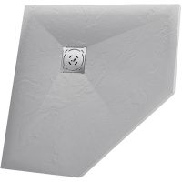 Душевой поддон из искусственного камня RGW Stone Tray ST/T-Co 100x100 16155100-10 Бетон — фото 1, Душевые поддоны из искусственного камня