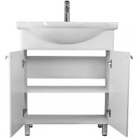 Тумба под раковину Style Line Канна 75 Белый глянец арт-ЛС-00002283 — фото 3, Тумбы под раковину