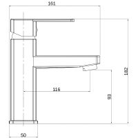 Смеситель для раковины Orange OneLife P06-021cr Хром — фото 6, Смесители для раковины