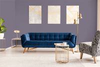 Обои Hygge 77 Colors C4 07 Флизелин (1*10,05) Фиолетовый, Однотонные — фото 2, Обои для стен