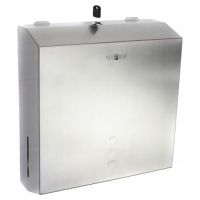 Товар: Диспенсер для бумажных полотенец Nofer 04006.S Матовая нержавеющая сталь - фото 2 Диспенсер для бумажных полотенец Nofer 04006.S Матовая нержавеющая сталь — фото 2, Диспенсеры бумажных полотенец