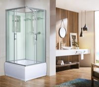 Душевая кабина WeltWasser WW500 Aller 901 90x90 10000003254 профиль Хром стекло прозрачное — фото 3, Душевые кабины