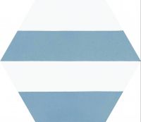 Керамогранит Codicer Porto Hex Capri Blue 58363 22х25 см — фото 1, Керамогранит