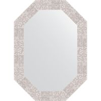 Товар: Зеркало Evoform Octagon 52x72 BY 7097 в багетной раме - Соты алюминий 70 мм - фото 1 Зеркало Evoform Octagon 52x72 BY 7097 в багетной раме - Соты алюминий 70 мм — фото 1, Мебель для ванной