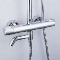 Товар: Душевая система Gappo G90 G2490 с термостатом Хром - фото 5 Душевая система Gappo G90 G2490 с термостатом Хром — фото 5, Душевое оборудование. Душевая программа