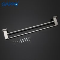 Полотенцедержатель Gappo G17 двойной Сатин арт-G1709 — фото 6, Полотенцедержатели