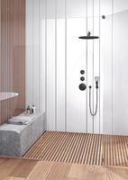 Кронштейн для верхнего душа Kludi A-Qa 6651439-00 Черный матовый — фото 2, Душевое оборудование. Душевая программа