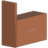 Крючок Whitecross Cubo CU2410CPB Брашированная медь — фото 1, Крючки для полотенец