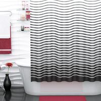 Штора для ванны WasserKRAFT Donau 180х200 SC-24101 Полосы — фото 2, Аксессуары для туалета