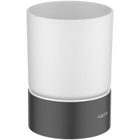 Стакан для зубных щеток Aquatek Лира AQ4428MB Черный матовый — фото 1, Стаканы для зубных щеток