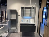 Товар: Зеркальный шкаф Orka Likya 100 3001090 с подсветкой Антрацит матовый - фото 5 Зеркальный шкаф Orka Likya 100 3001090 с подсветкой Антрацит матовый — фото 5, Мебель для ванной