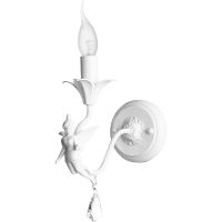 Настенный светильник Artelamp Angelina A5349AP-1WH Белый — фото 1, Светильники