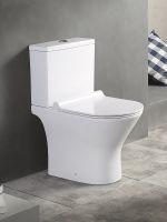 Унитаз компакт Agger AT07000 с бачком и сиденьем Микролифт — фото 3, Напольные унитазы