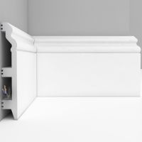 Плинтус Decomaster D233-115 2400x120x23 мм — фото 1, Плинтуса напольные