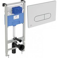 Инсталляция Ideal Standard Prosys R0309AA для унитаза с клавишей смыва Хром — фото 1, Инсталляции для унитазов