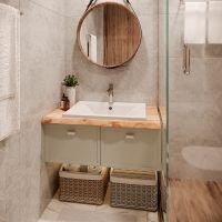 Раковина Paola Elegante 75 Белая глянцевая — фото 8, Раковины