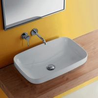 Товар: Раковина-чаша Azzurra Elegance Soft 75 ELLG075400S0BI/(ESO75 bi)*0 Белая - фото 4 Раковина-чаша Azzurra Elegance Soft 75 ELLG075400S0BI/(ESO75 bi)*0 Белая — фото 4, Раковины