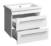 Тумба под раковину Stella Polar Ванесса 50 SP-00000236 подвесная Белая — фото 3, Мебель для ванной