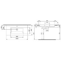 Товар: Раковина Bocchi Milano 100 1105-004-0126 Черная матовая - фото 3 Раковина Bocchi Milano 100 1105-004-0126 Черная матовая — фото 3, Раковины