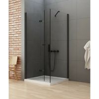 Товар: Душевой уголок New Trendy New Soleo Black 100х110 L D-0236A/D-0148B профиль Черный стекло прозрачное - фото 2 Душевой уголок New Trendy New Soleo Black 100х110 L D-0236A/D-0148B профиль Черный стекло прозрачное — фото 2, Душевые уголки