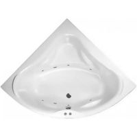 Акриловая ванна Excellent Konsul 150x150 WAEX.KON15.SOFT.CR с гидромассажем — фото 1, Ванны