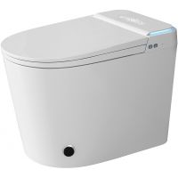 Унитаз биде Abber Bequem AC1117S приставной с сиденьем Микролифт — фото 1, Умные унитазы